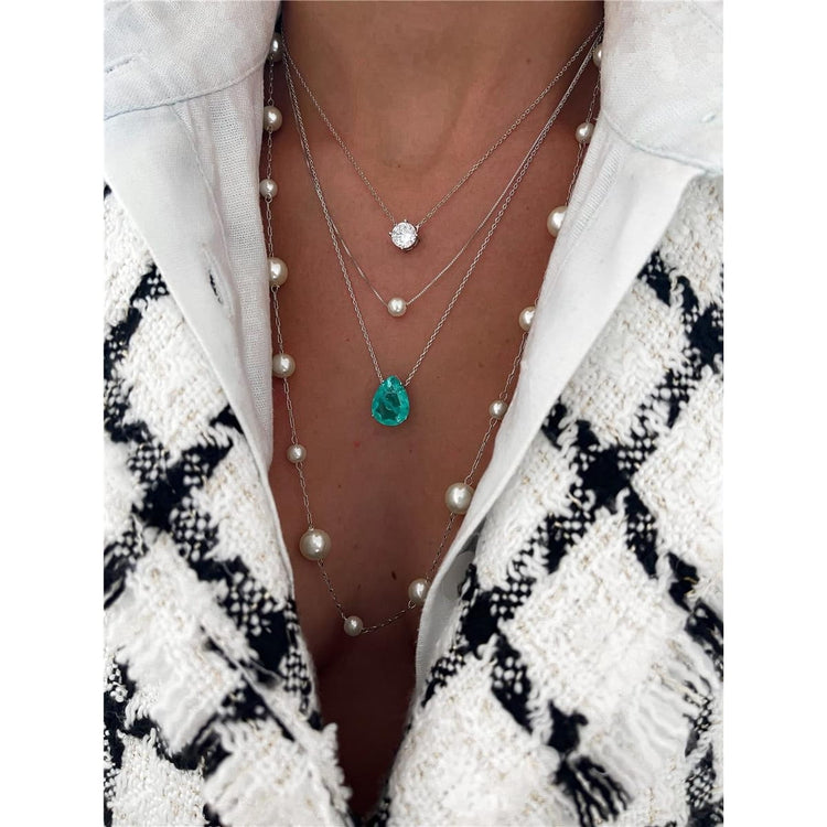 Rhodium Necklaces