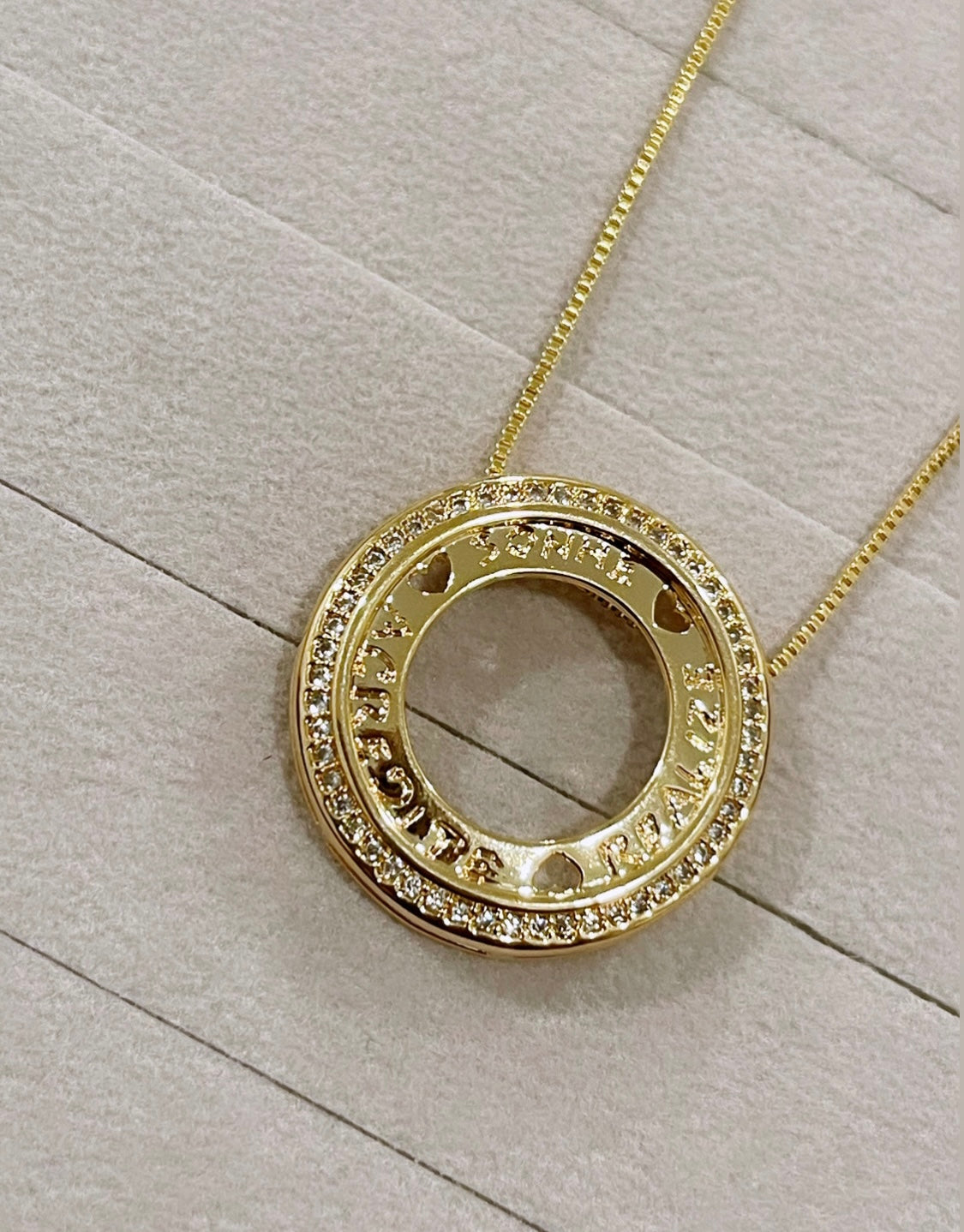 Mandala Pave Necklace