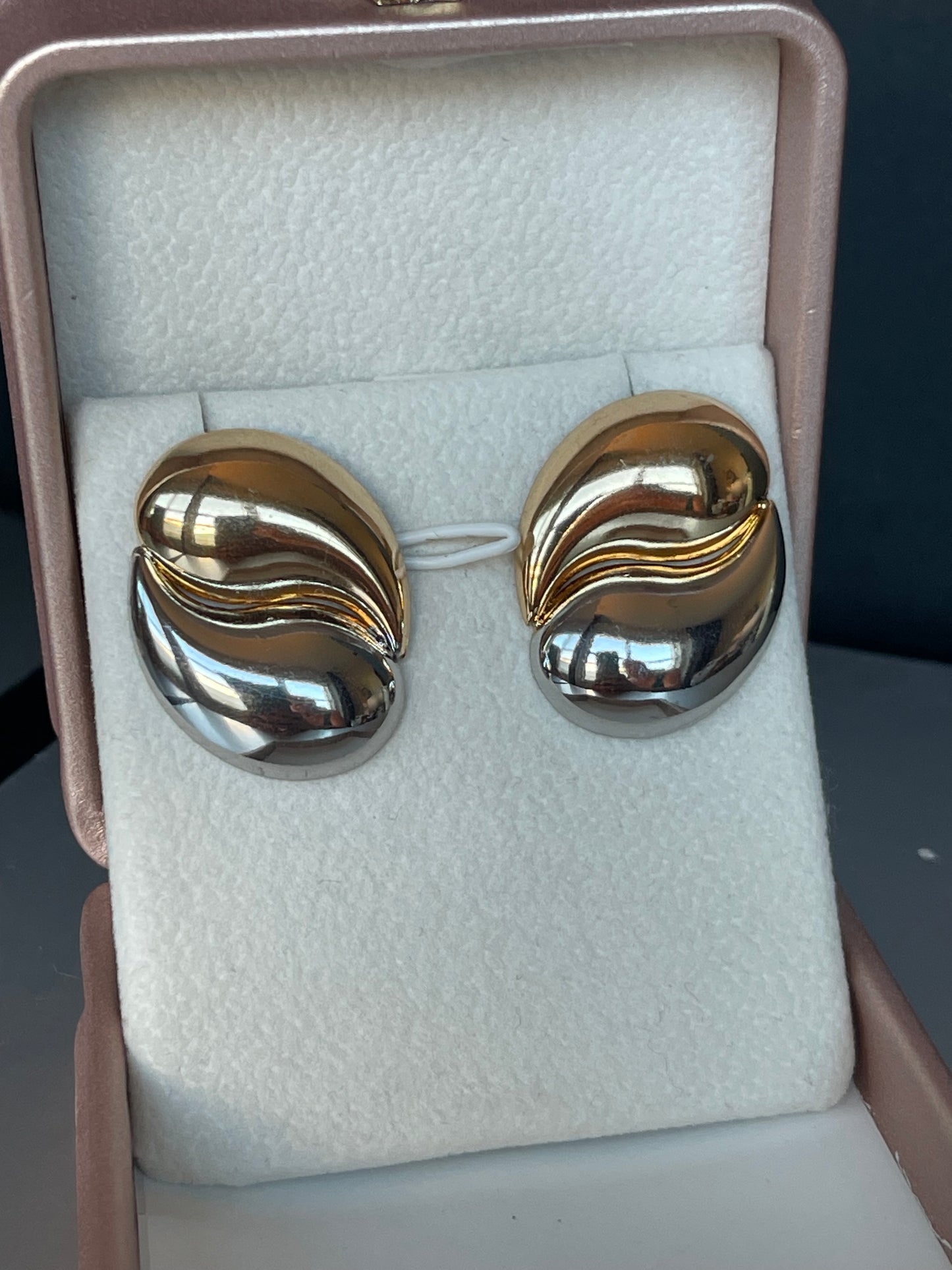 Yin Yang Mix Metal Earring