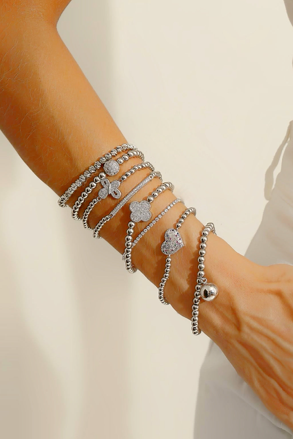 Metal Beads Bracelet
