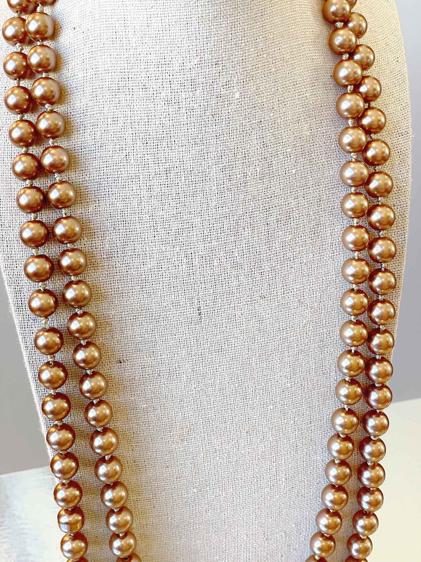 Color Shell Pearl Long Necklace