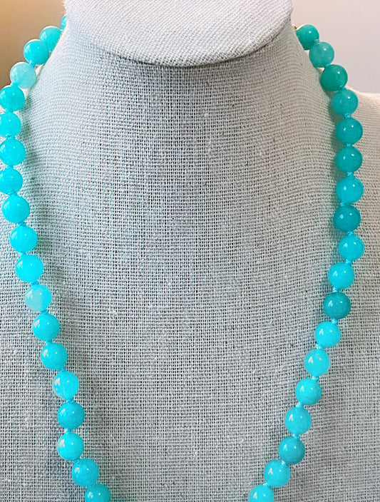 Amazonite 8MM Necklace