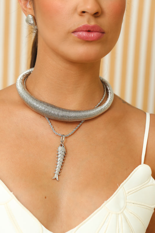 Rope Fish Necklace