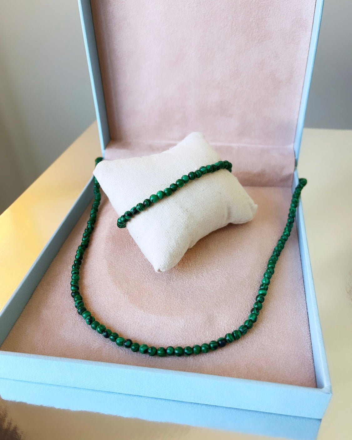 Malachite Beads Necklace