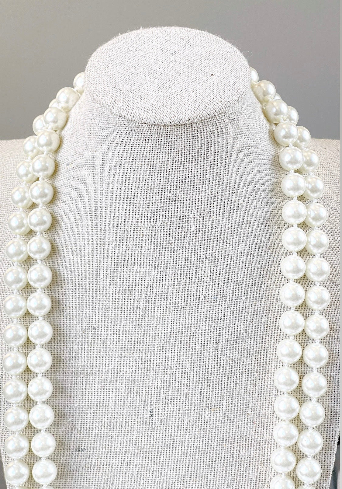 Shell Pearl Long Necklace