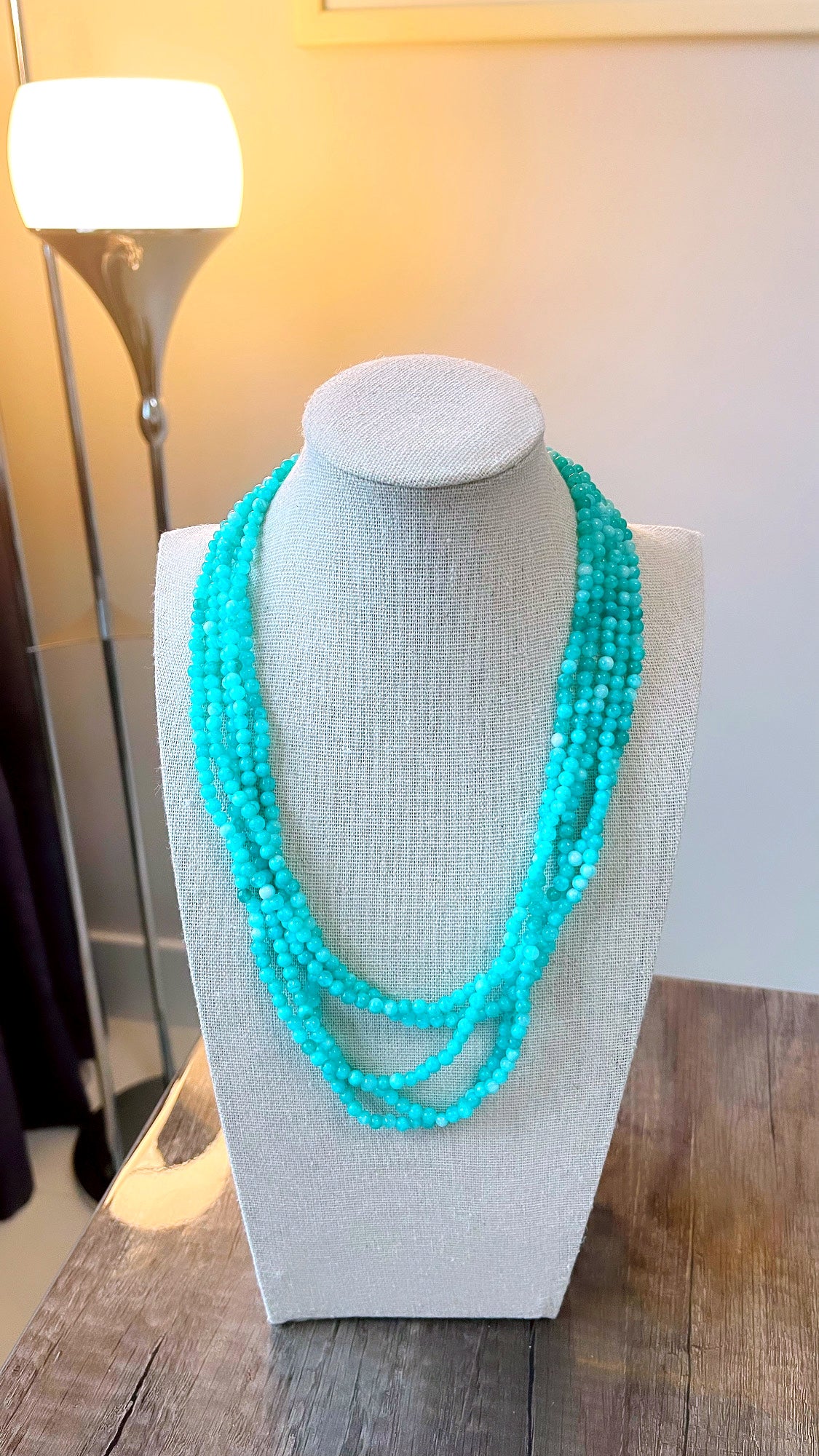 Gemstone Torsade Necklace