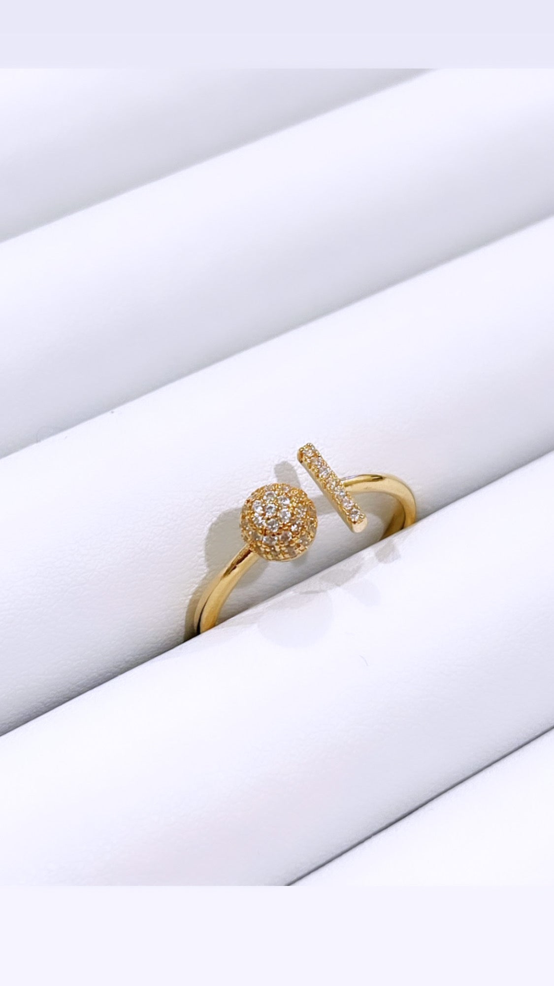 Sphere Inspiration P Designer Open Ring