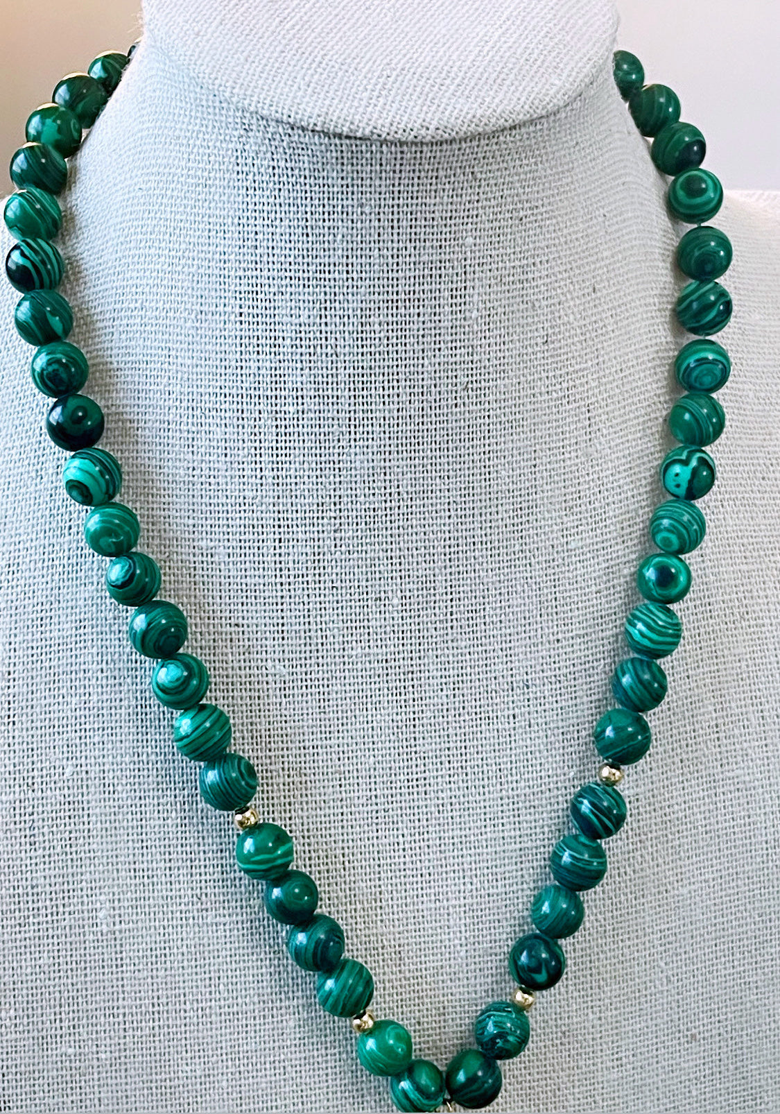 Tassel Malachite Necklace