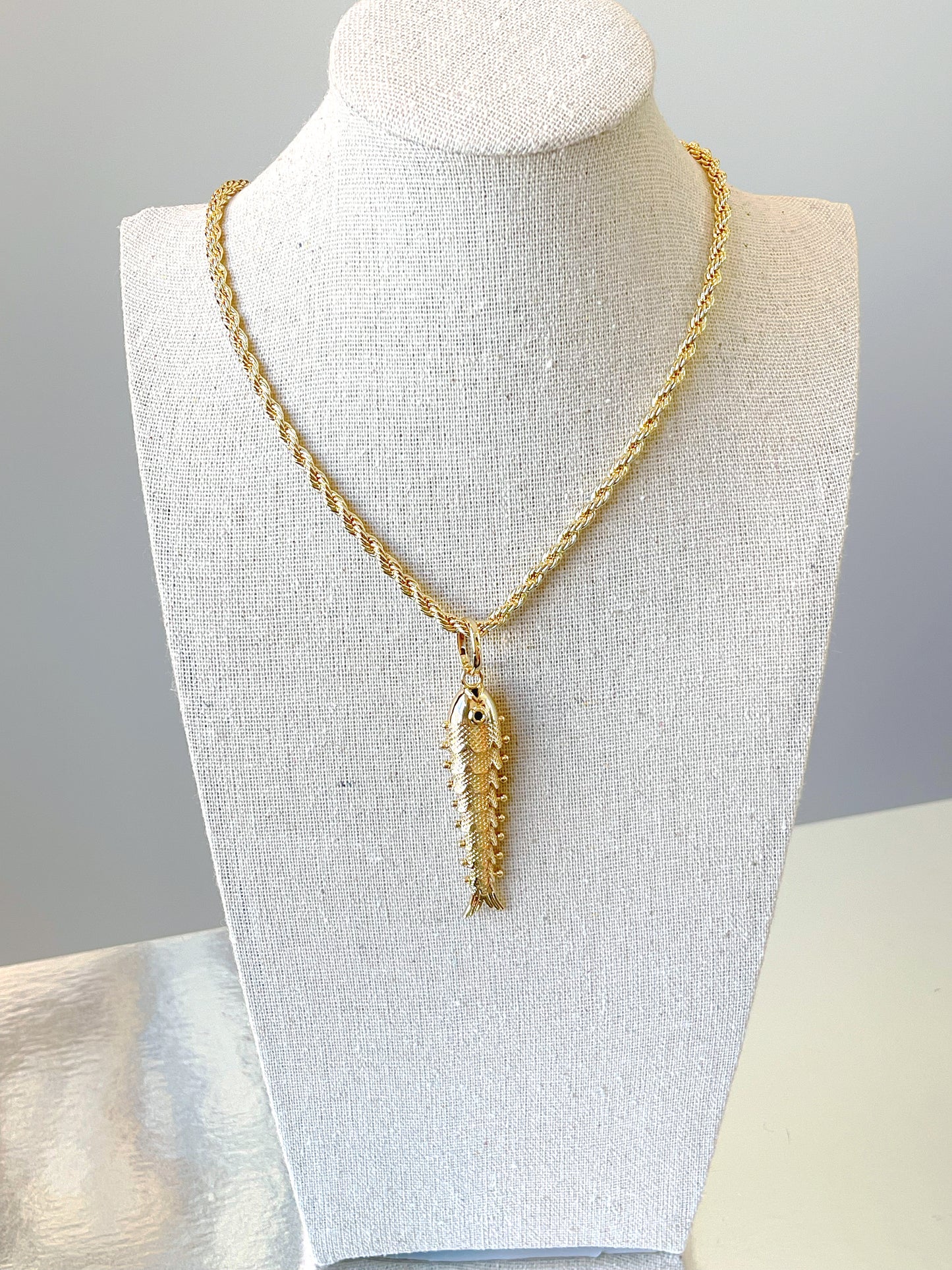 Rope Fish Necklace