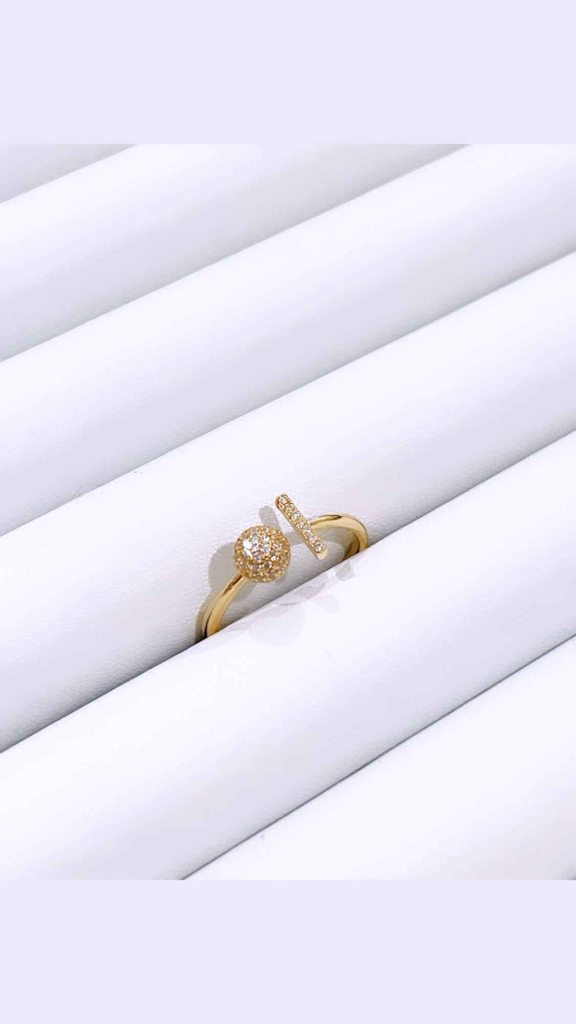Sphere Inspiration P Designer Open Ring