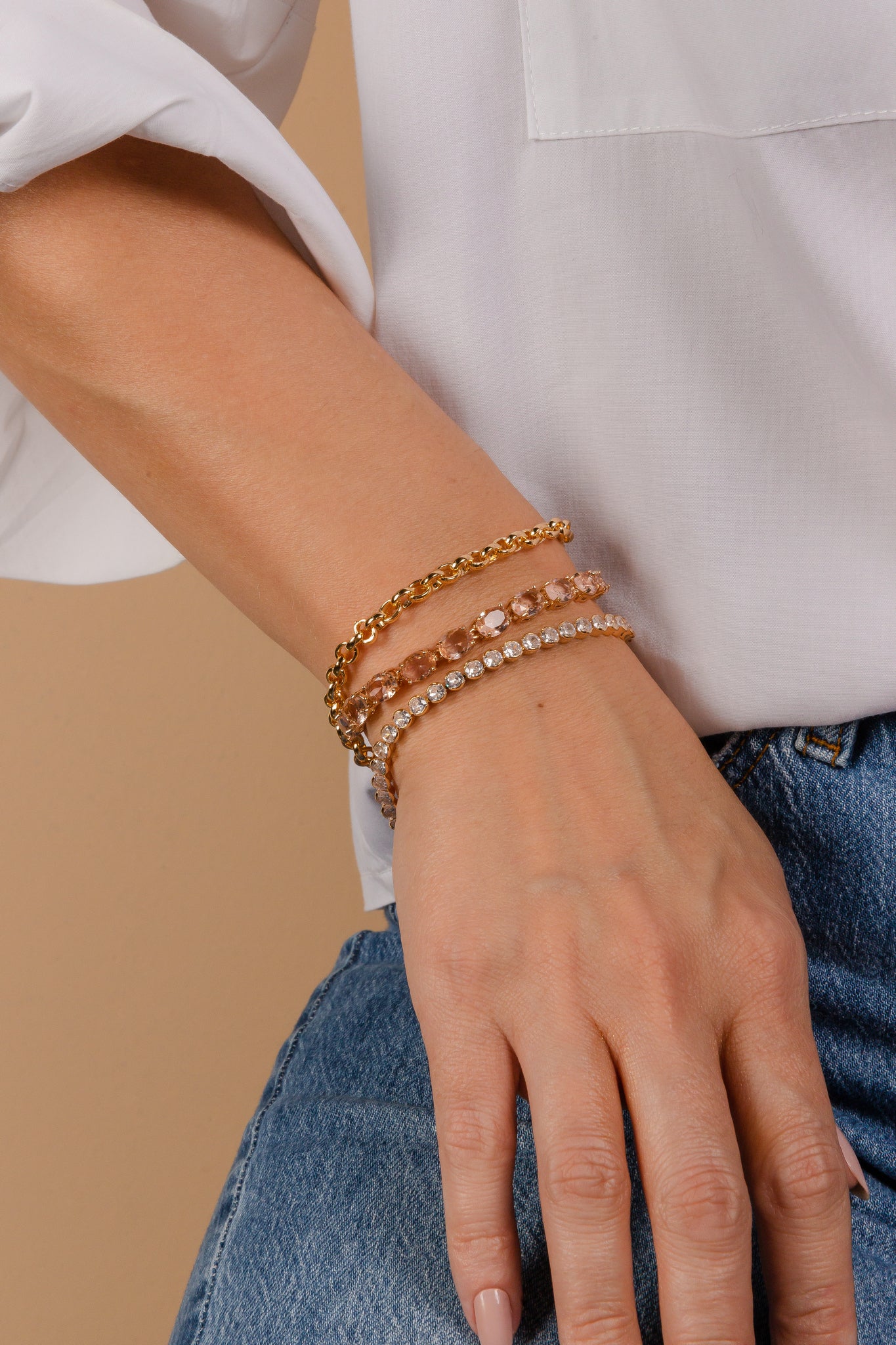 Morganite Bracelet