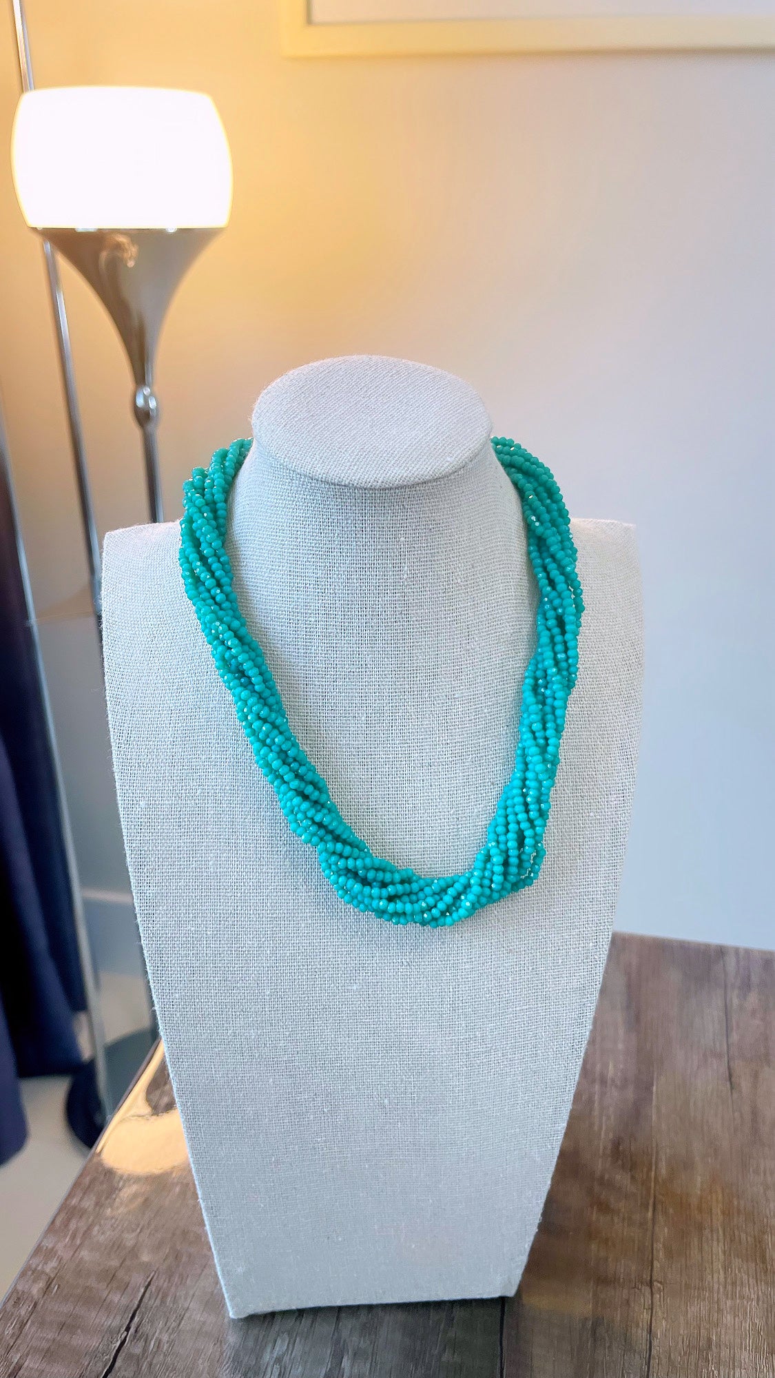 10 Layer Torsade Necklace