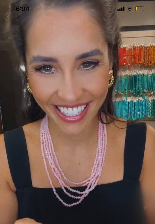 Gemstone Torsade Necklace