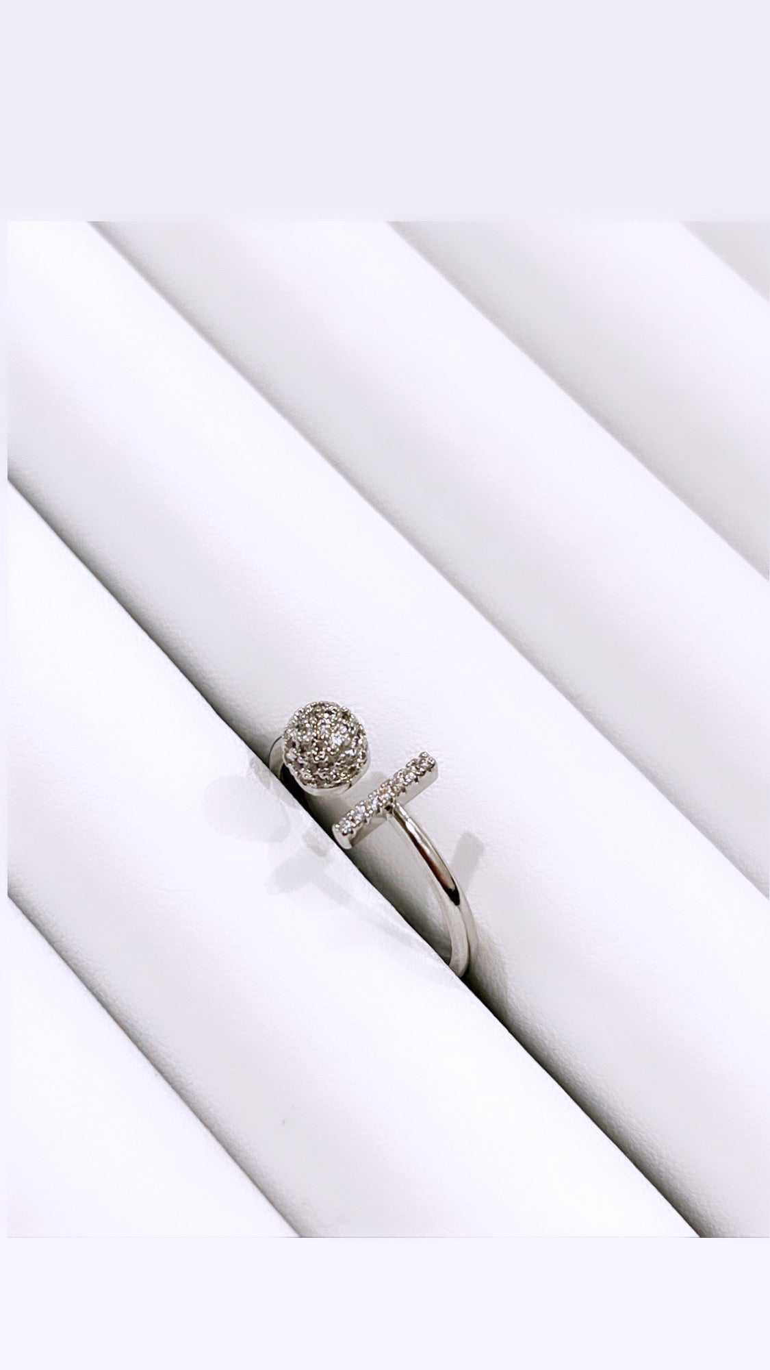 Sphere Inspiration P Designer Open Ring