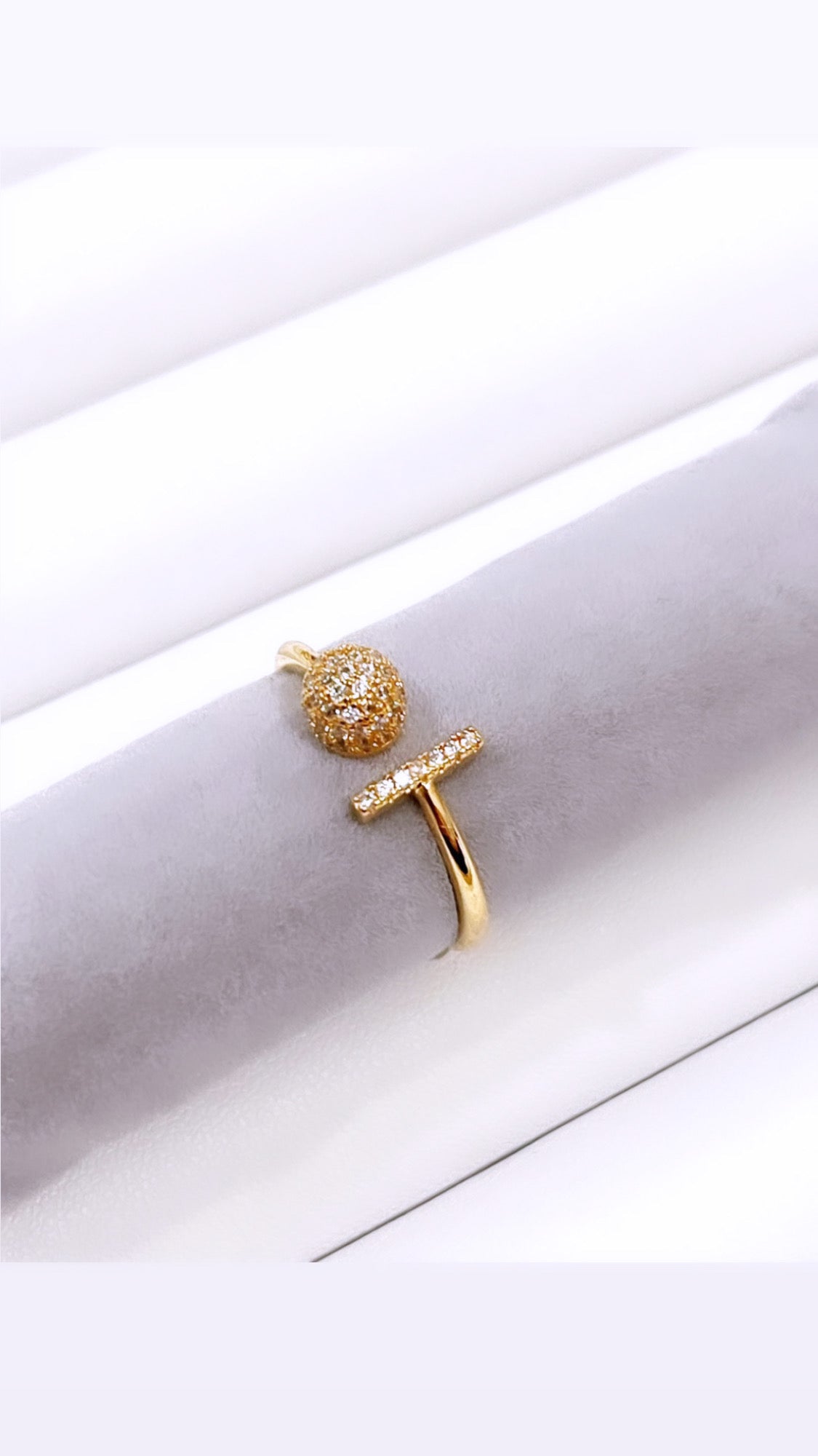 Sphere Inspiration P Designer Open Ring