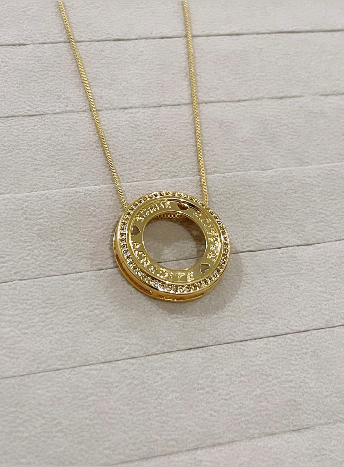 Mandala Pave Necklace