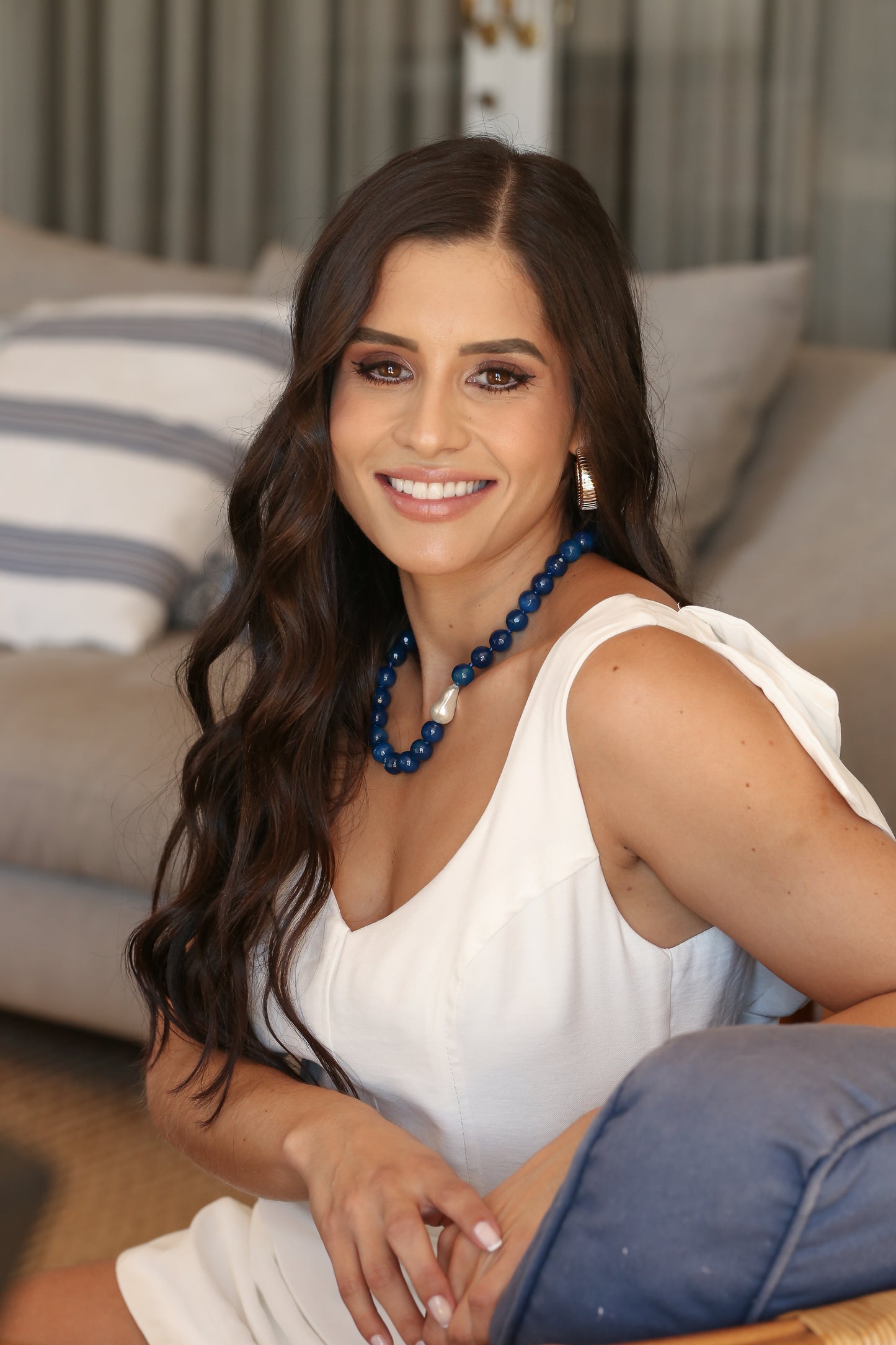Baroque Pearl Natural Gemstone Necklace