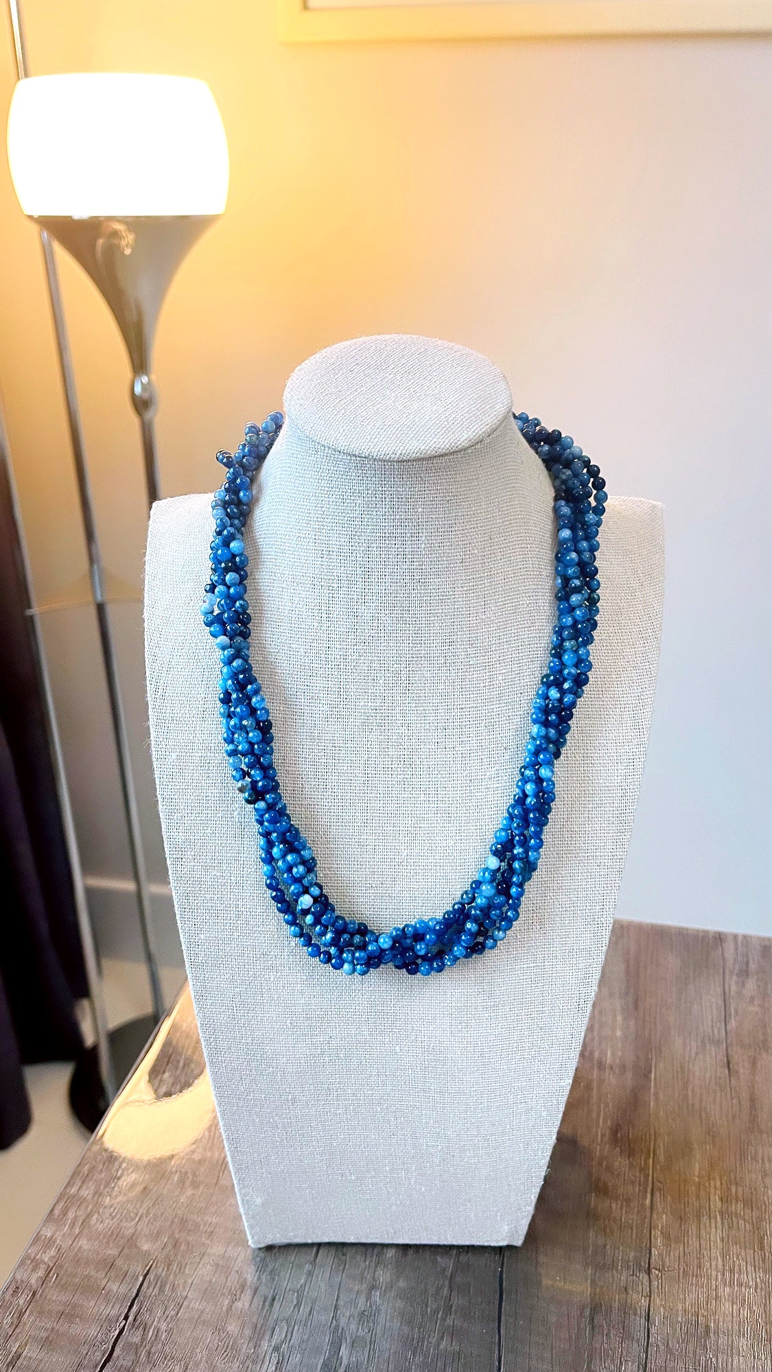 Gemstone Torsade Necklace