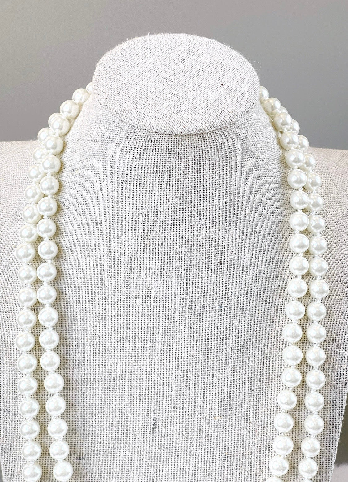 Shell Pearl Long Necklace
