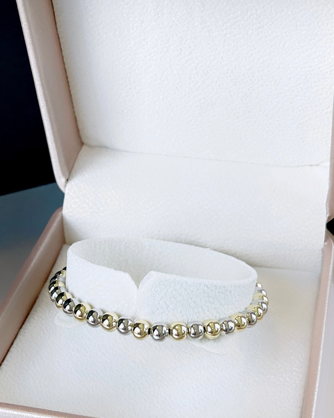 Mix Metal Beads Bracelet
