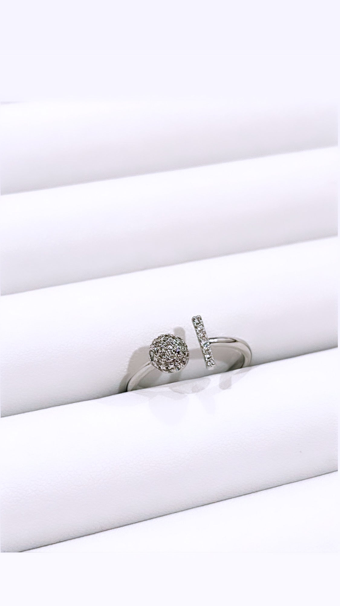 Sphere Inspiration P Designer Open Ring