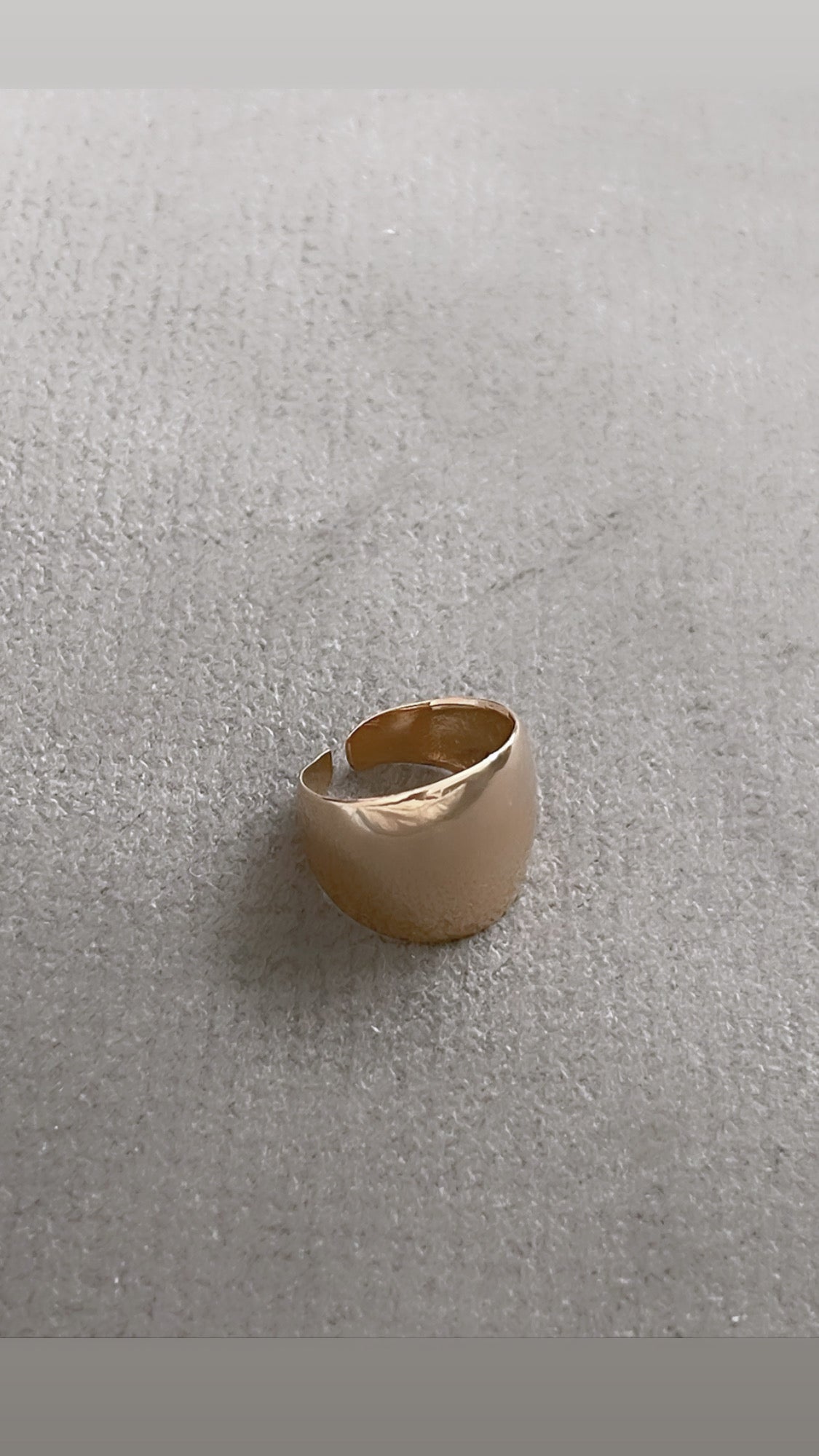 Round Wide Open Ring