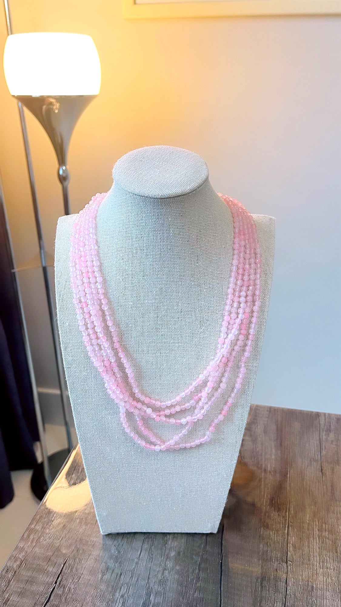 Gemstone Torsade Necklace