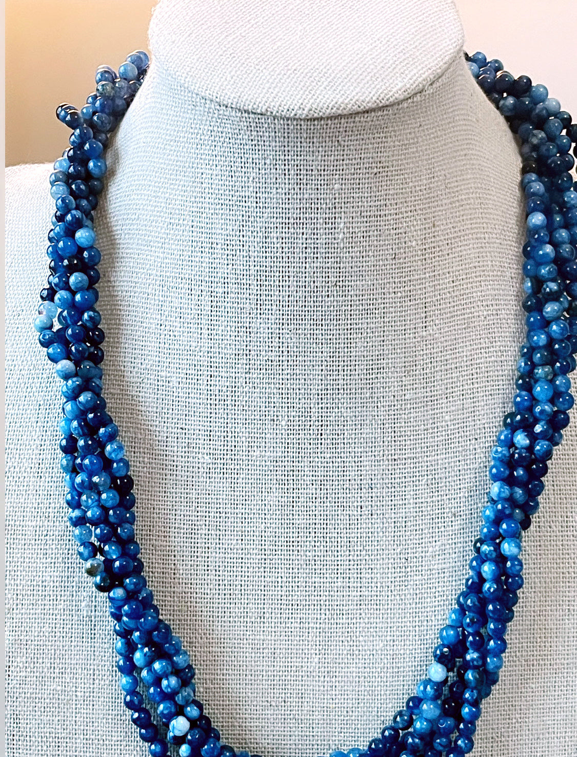 Gemstone Torsade Necklace