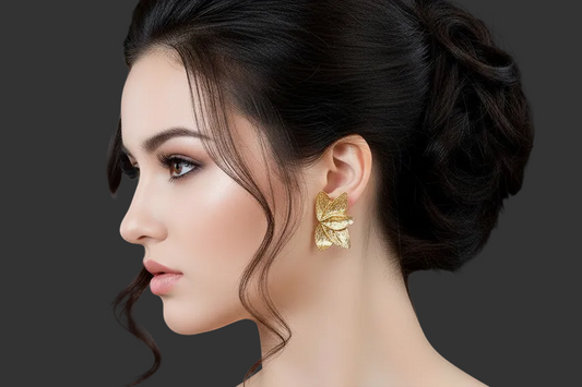 Lotus Flower Earring