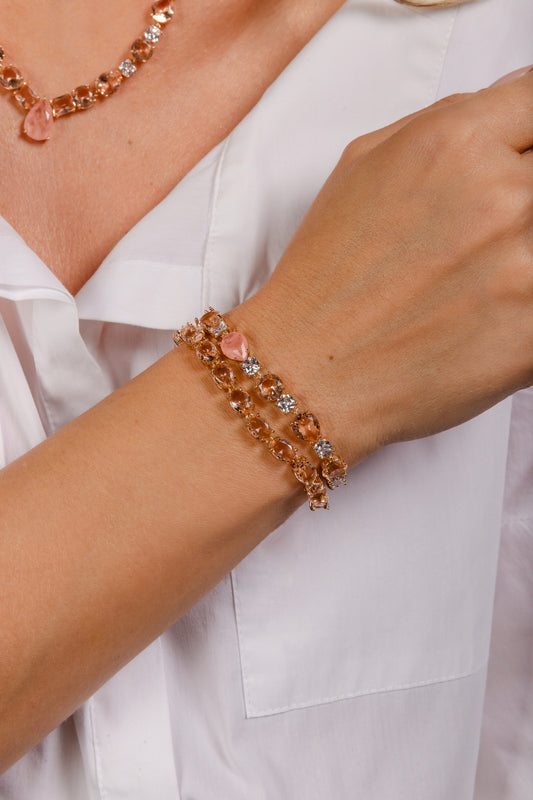Morganite Bracelet