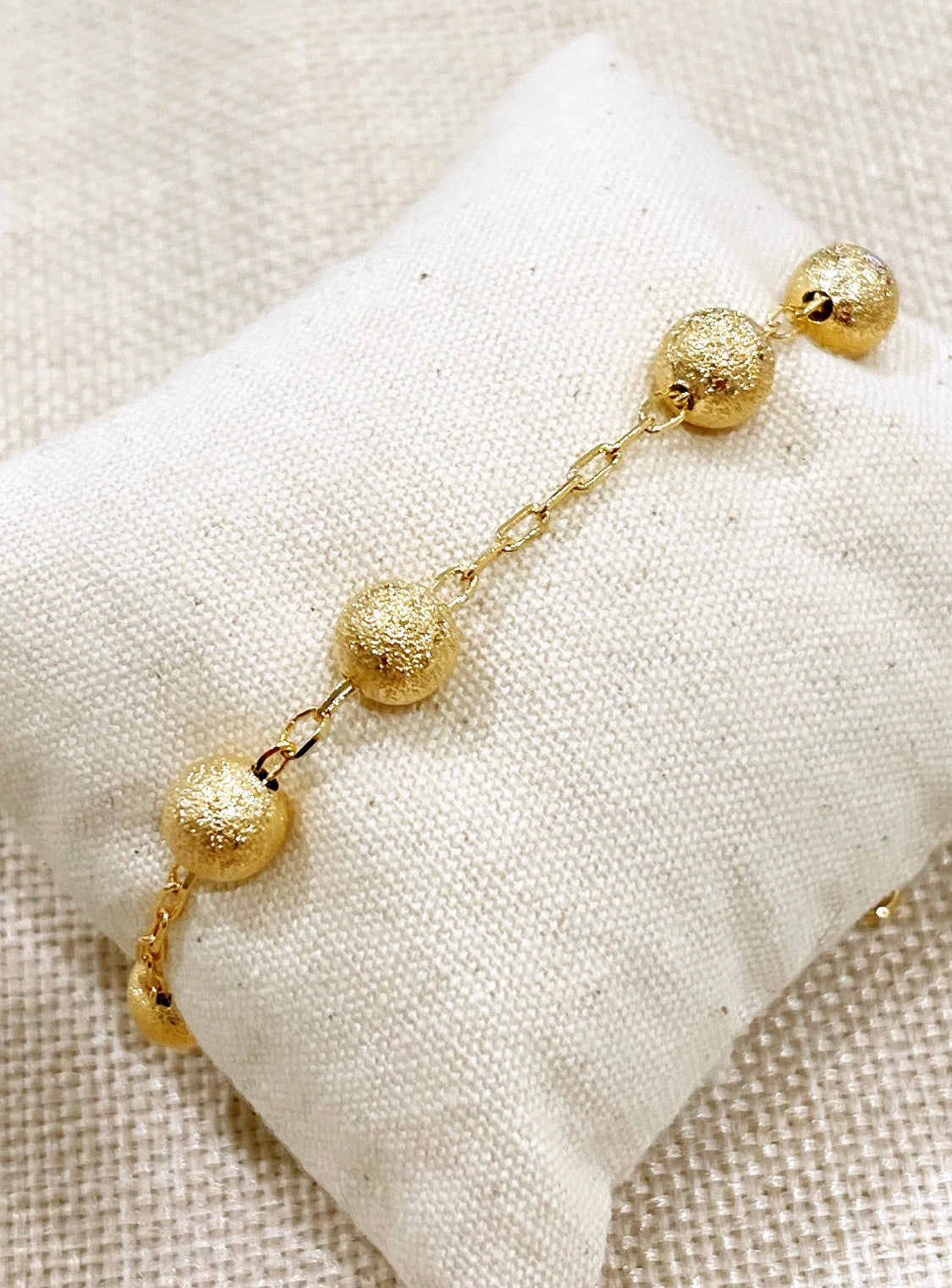 Texturized Balls Bracelet