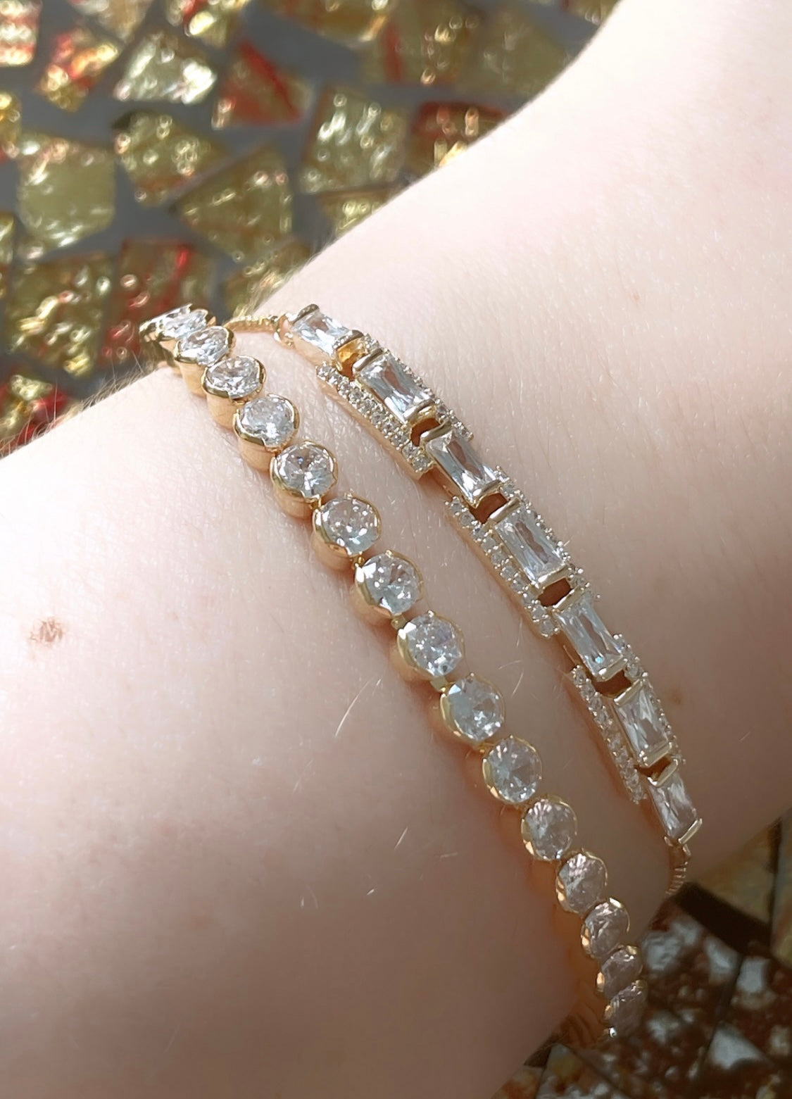 Pave Princess Zirconia Bracelet