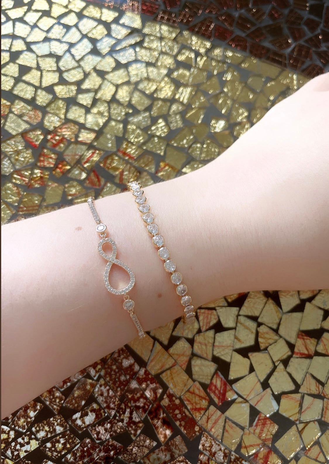 Pave Infinity Bracelet