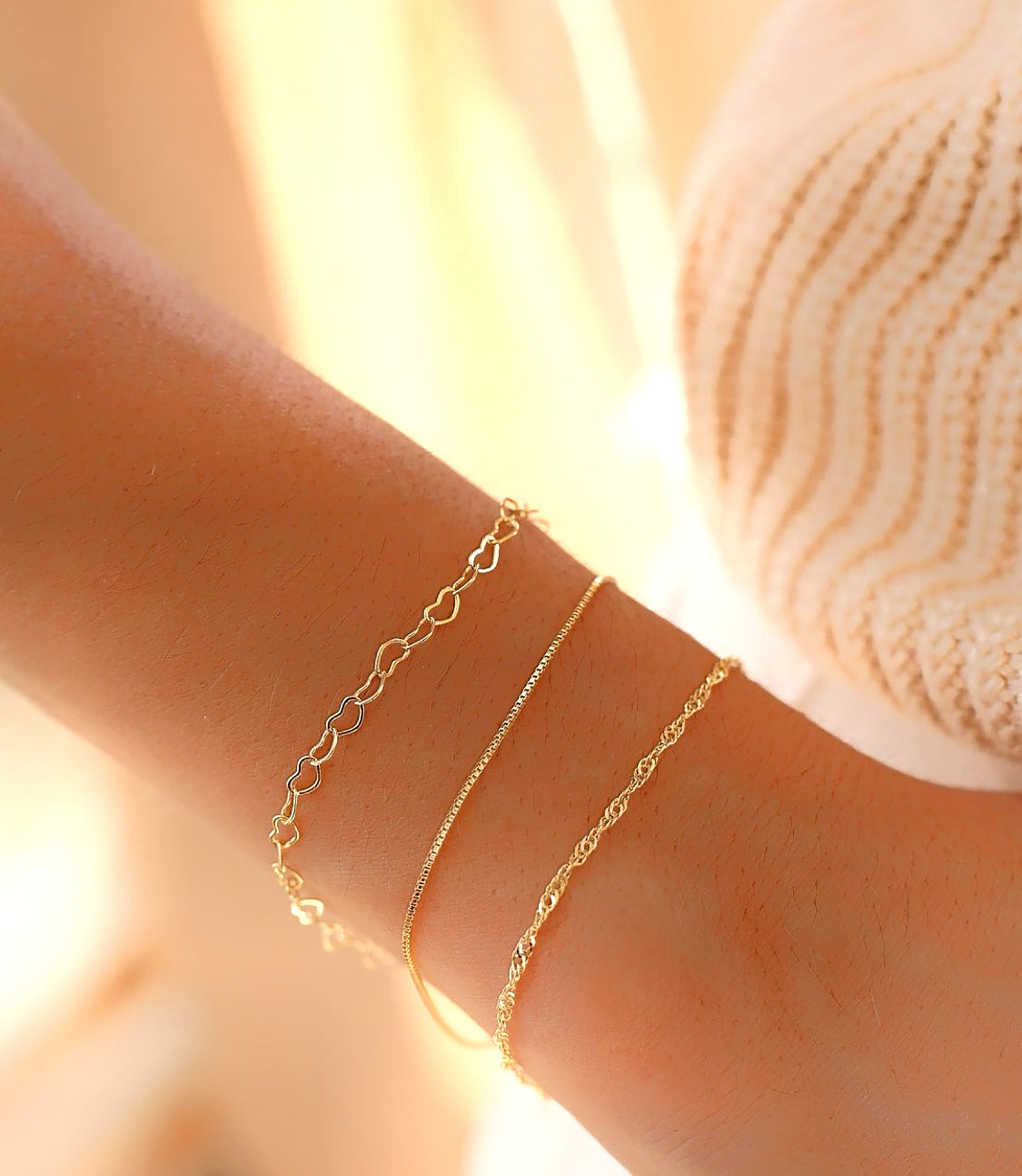 Heart Links Bracelet