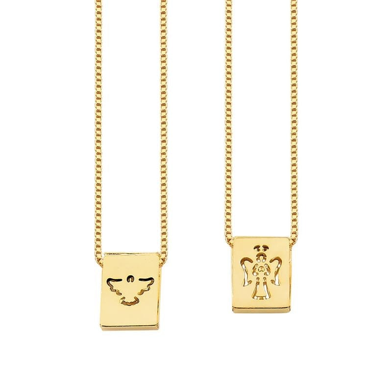 Scapular Angel Necklace