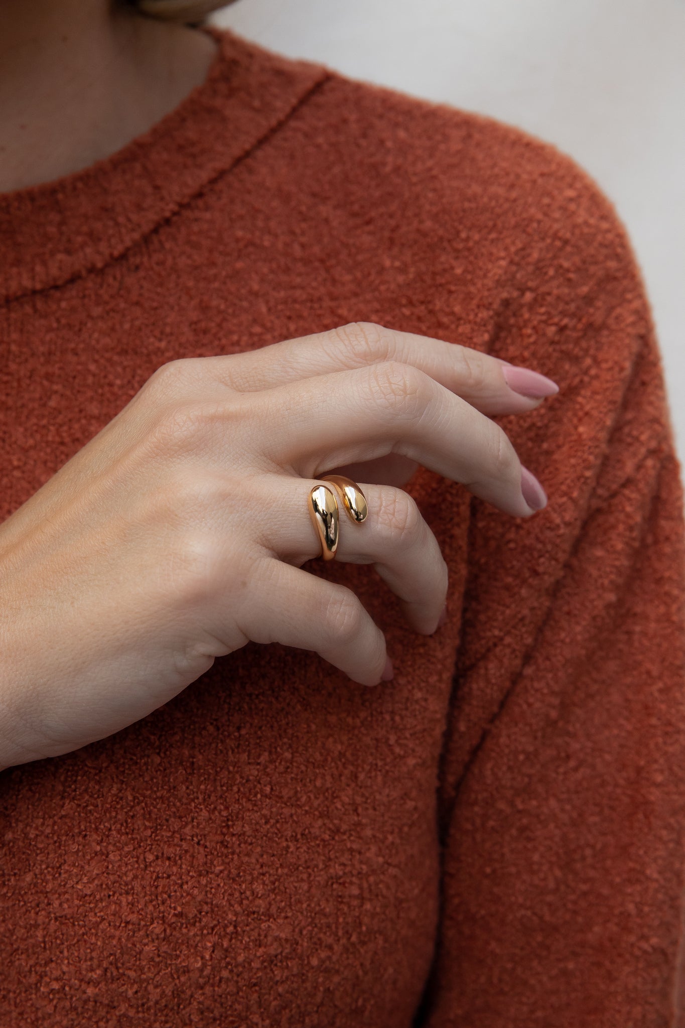 Comma Open Ring