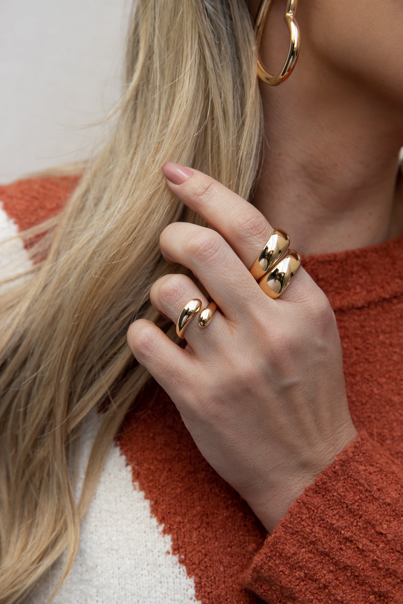 Comma Open Ring
