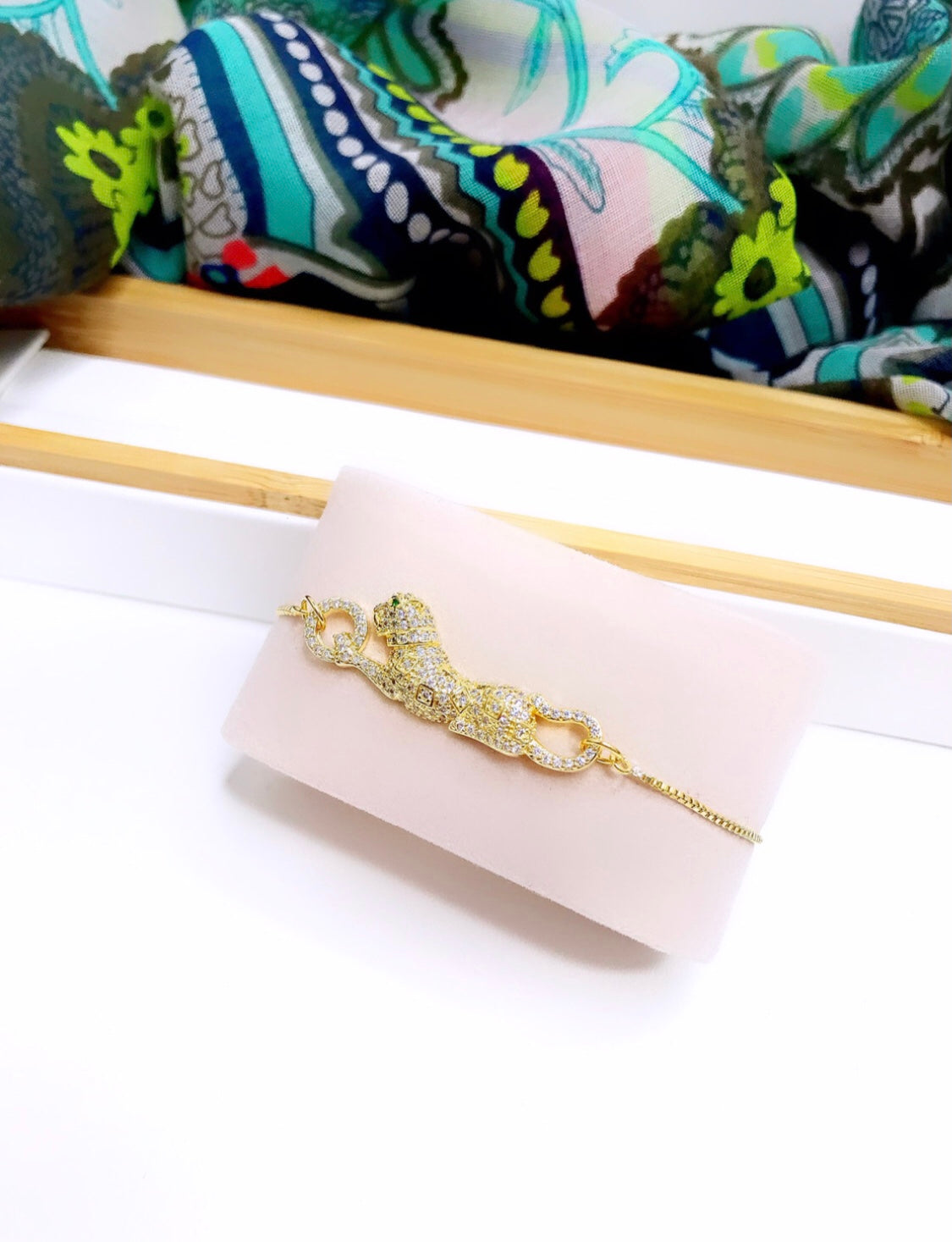Panther Adjustable Bracelet