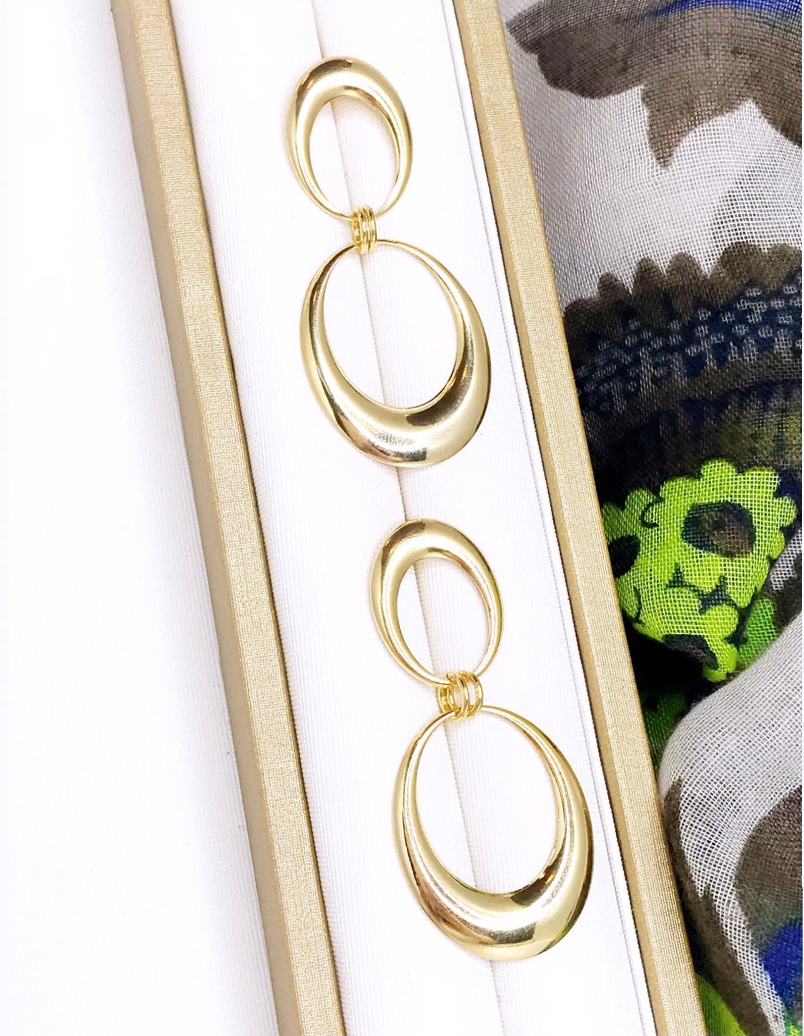 Large Links Earring
