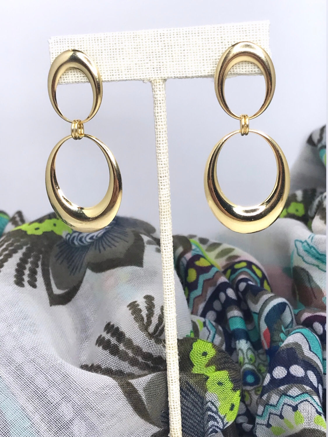 Large Links Earring