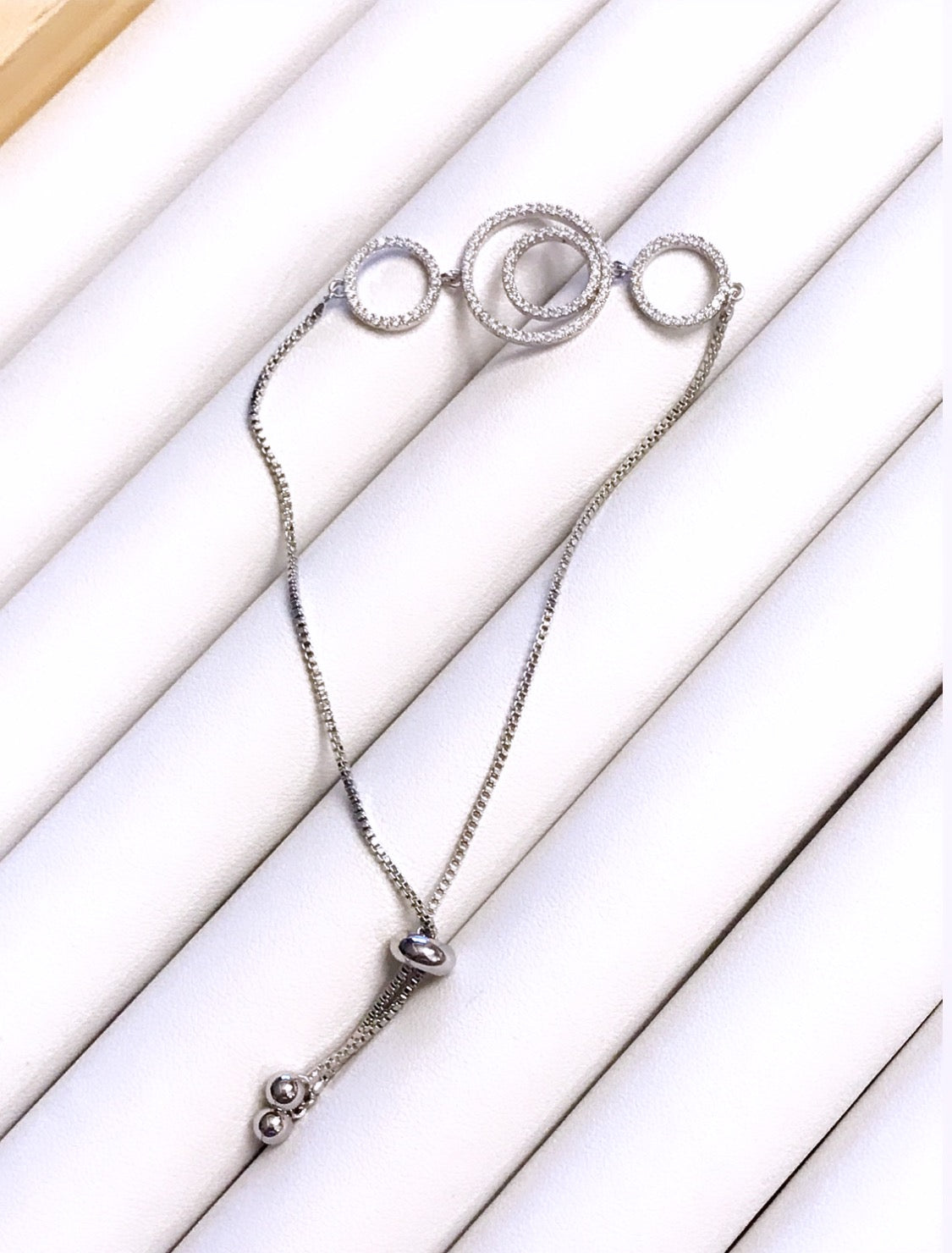Adjustable Circles of Life Bracelet