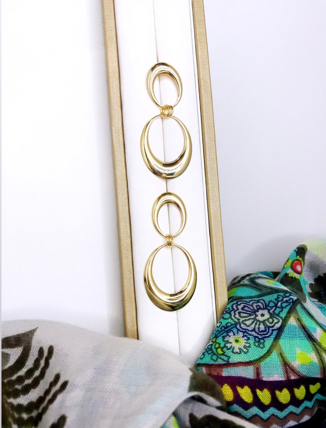 Large Links Earring