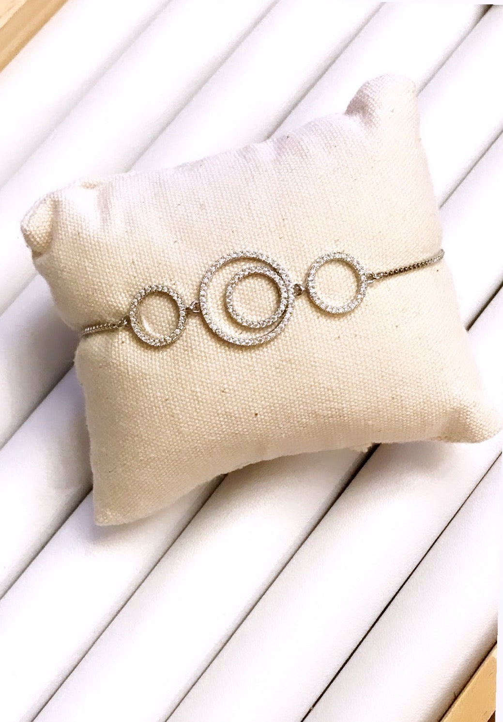 Adjustable Circles of Life Bracelet