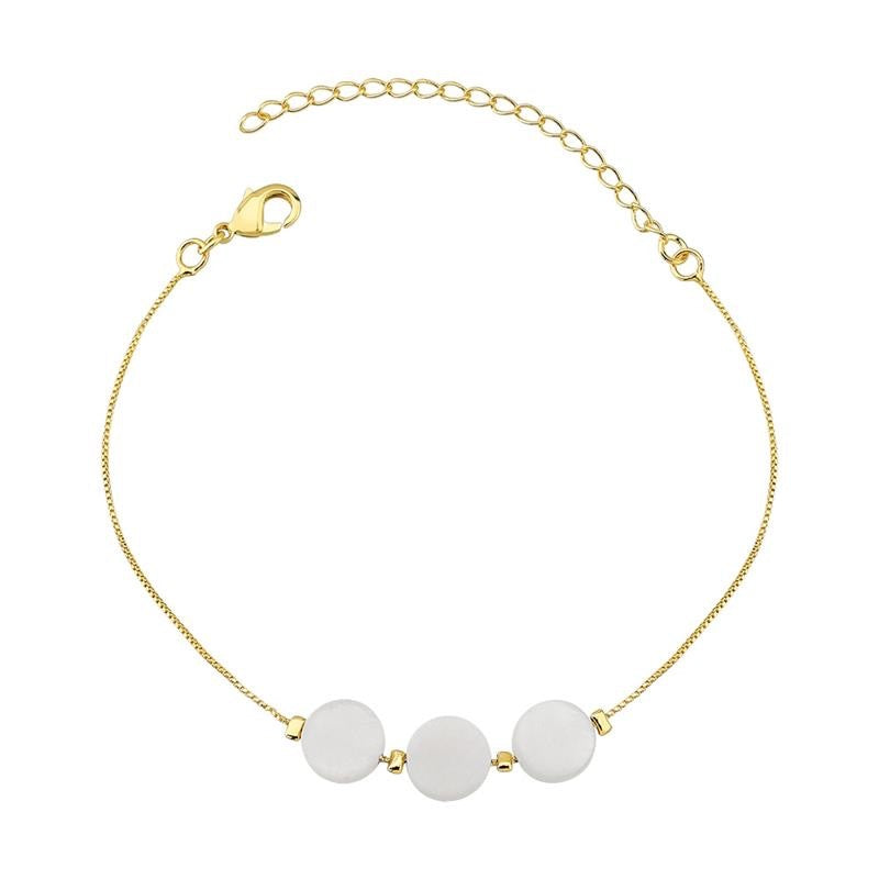 Flat Mother Pearl Bracelet