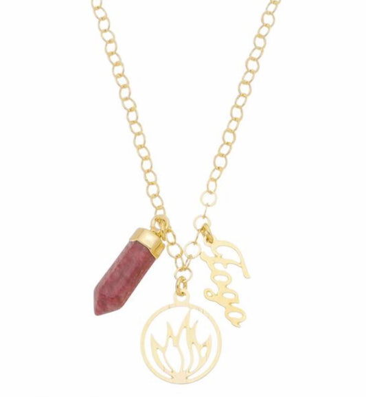 Zodiac Fire Element Necklace
