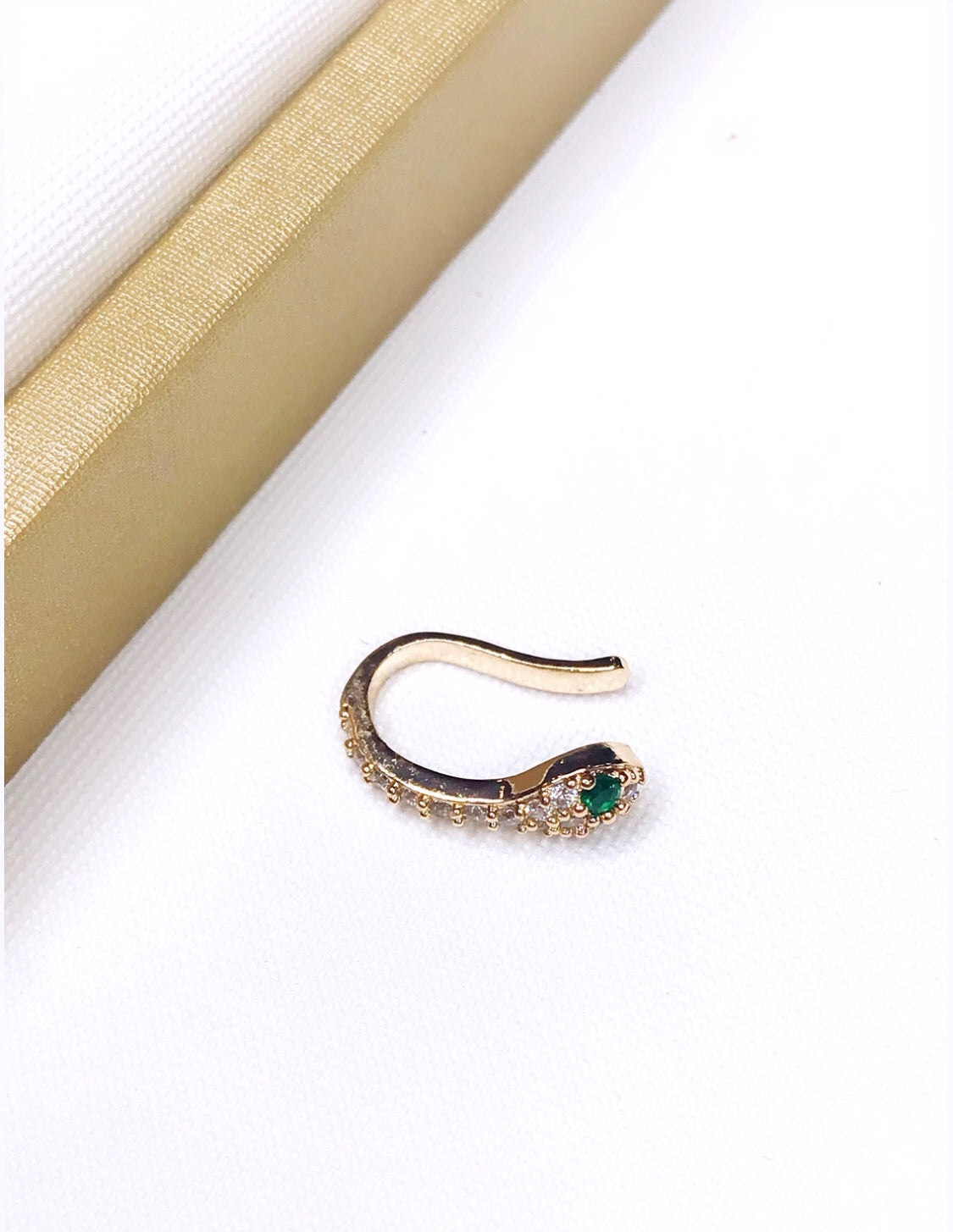 Snake Pave Fake Piercing