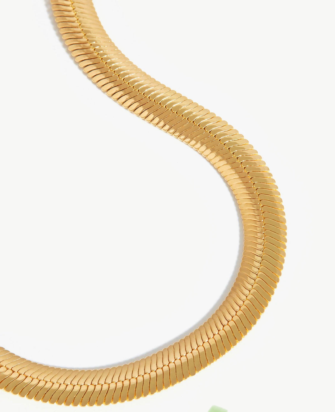 Snake Chain Choker Necklace 4MM