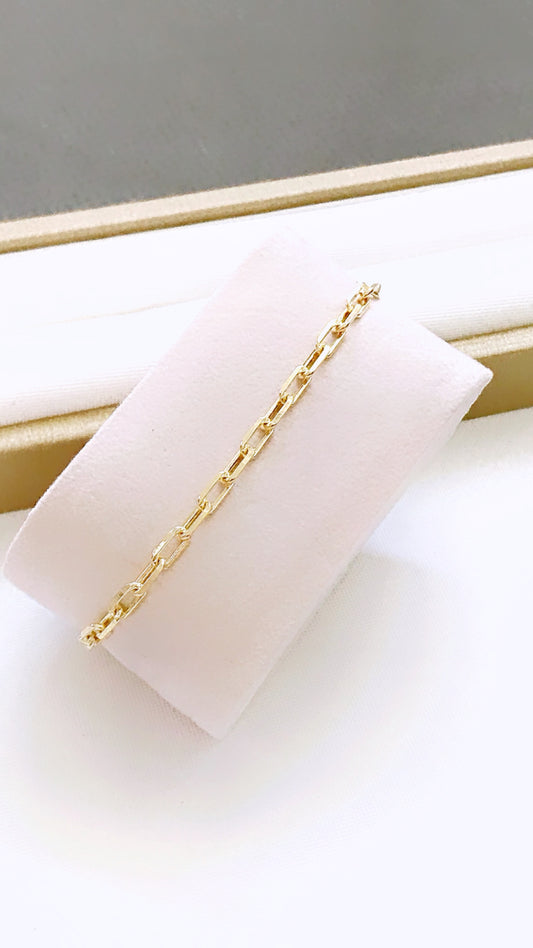Small Paper Clip Bracelet
