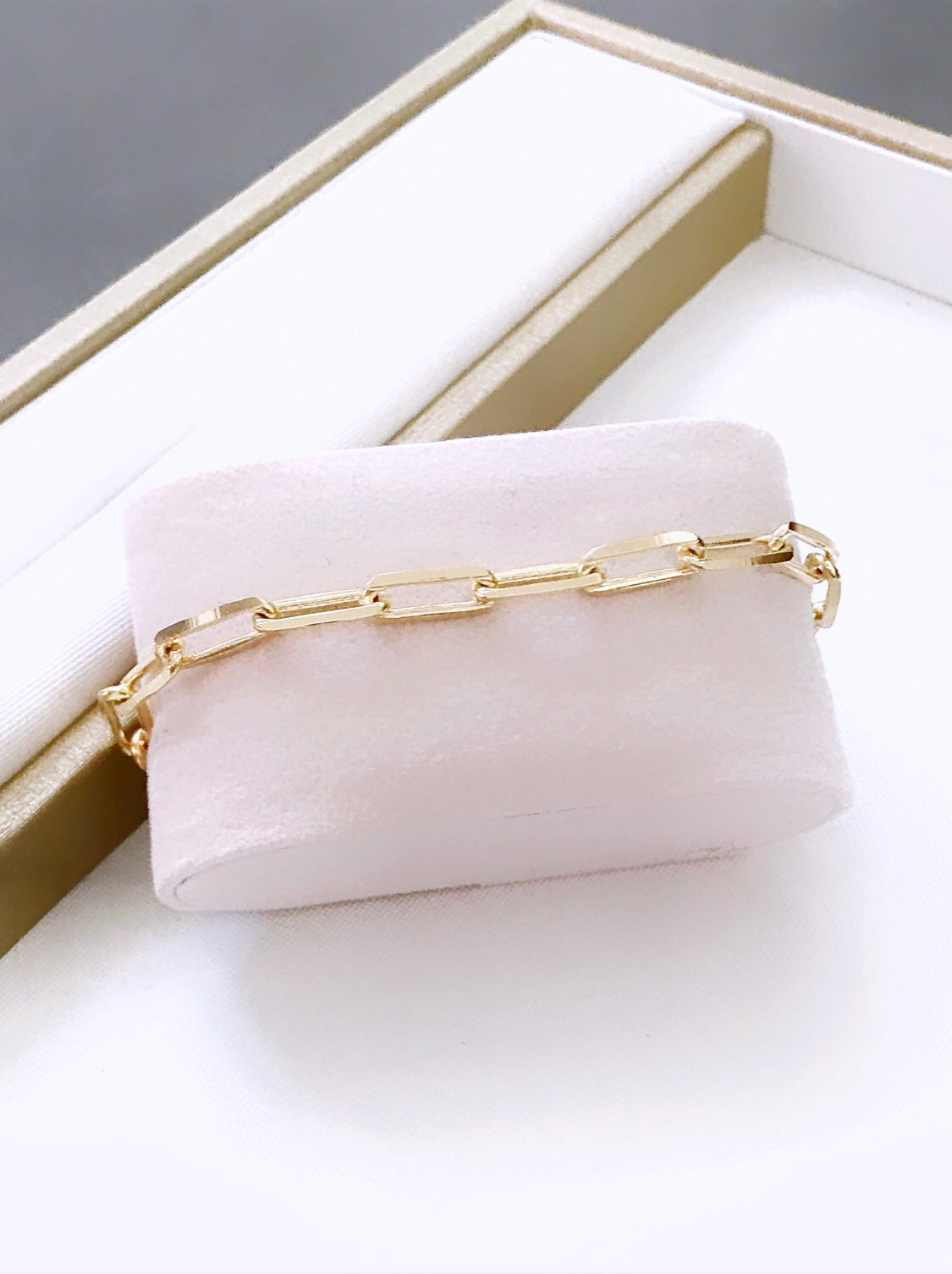 Large Paper Clip Bracelet