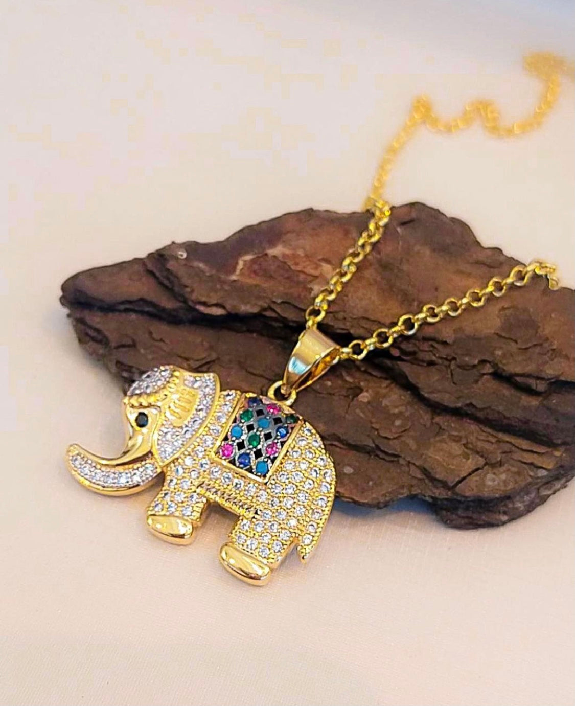 Elephant Colors Necklace